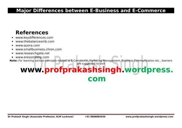 Differences between E-Business and E-Commerce-3